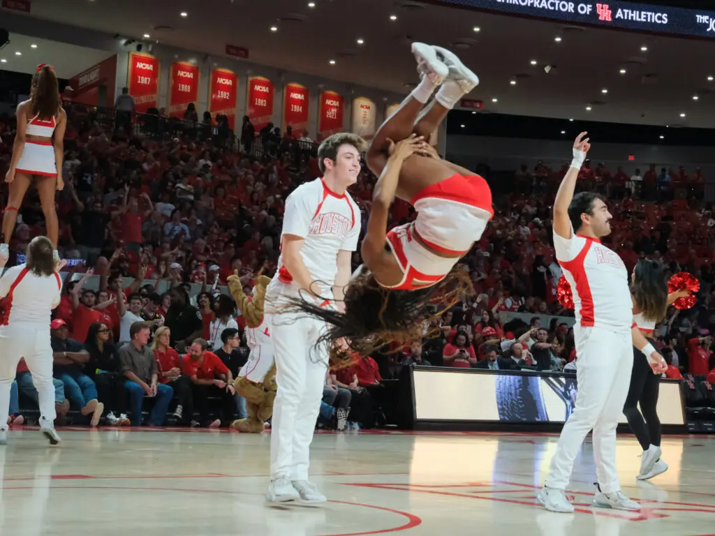 This University of Houston basketball team is worth flipping for. (Photo by F. Carter Smith)