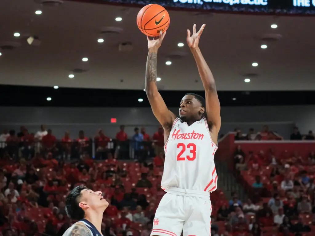 University of Houston forward Terrance Arceneaux has improved his shooting touch. (Photo by F. Carter Smith)