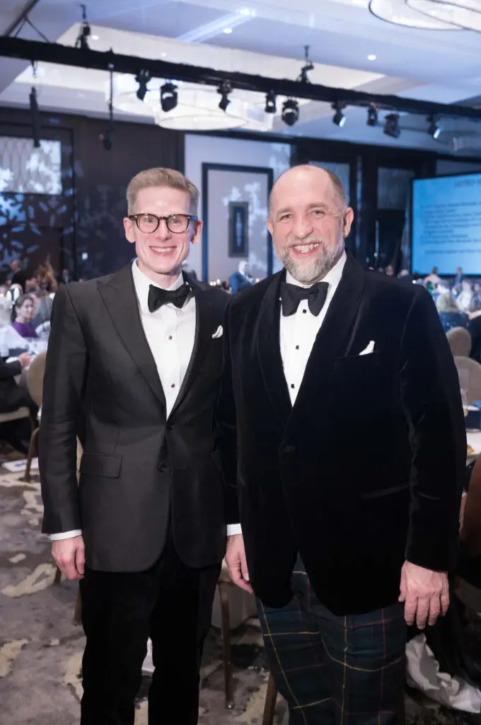 Daniel Irion and Kirk Kveton at Citizens for Animal Protection 'Celebrity Paws Gala' (Photo by Daniel Ortiz)