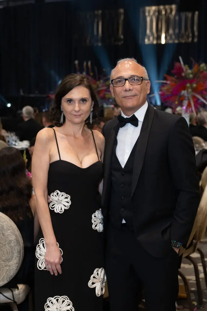 Gwaldys & Philippe Levy at the British American Foundation of Texas gala (Photo by Wilson Parish)