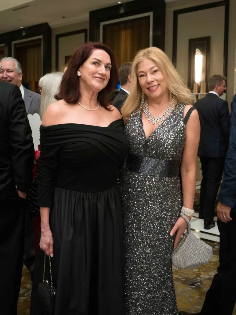 Helen Bow, Tina Maddox at Citizens for Animal Protection 'Celebrity Paws Gala' (Photo by Daniel Ortiz)