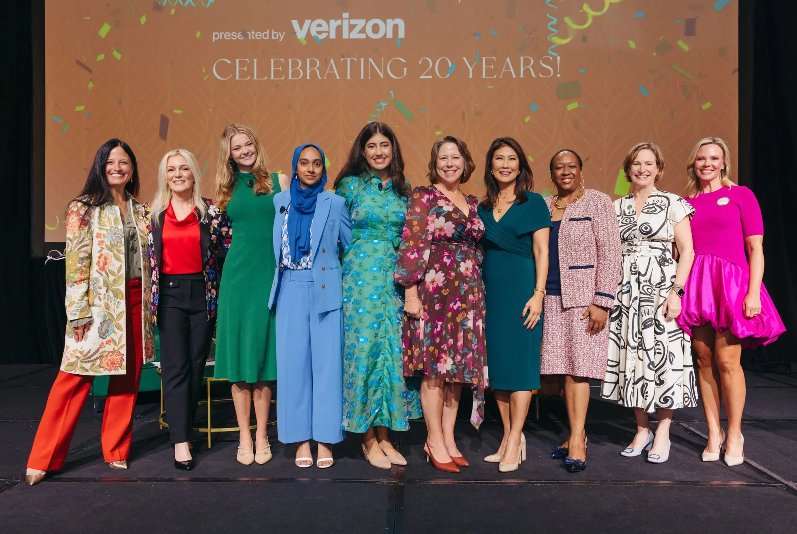 Kim Williams, Elena Sacca Smith, Dylan George, Rida Ahmed, Katherine Polimerou, Jennifer Bartkowski, Caren Lock, Cassandra McKinney, Donna Epps, Andrea Weber (Photo by Shelbie Whitten – Whitten Media)