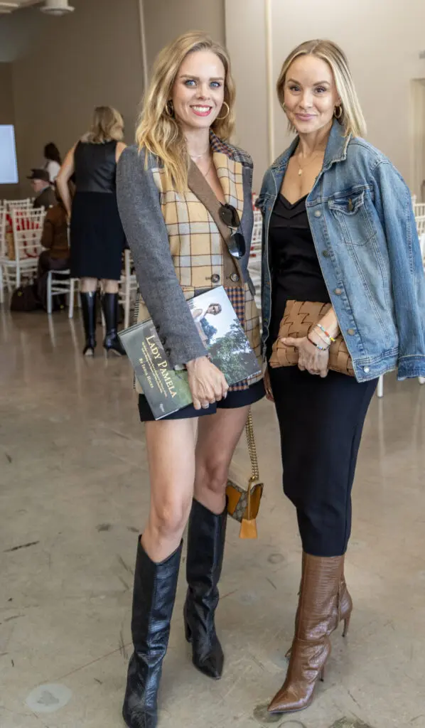 Lauren Cornelius, Tina Carson at Cowtan & Tout (Photo by Jordan Geibel)