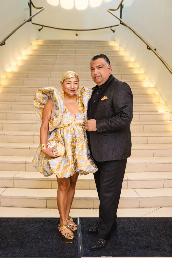 Lisa & Saul Valentin at Houston Arts Alliance ‘The World’s Stage’ Gala at the Hobby Center. (Photo by Johnny Than)