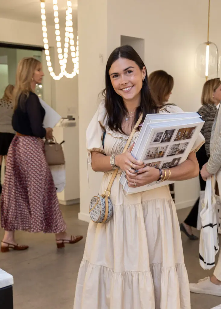 Mackenzie Zarr at Visual Comfort & Co (Photo by Jordan Geibel)