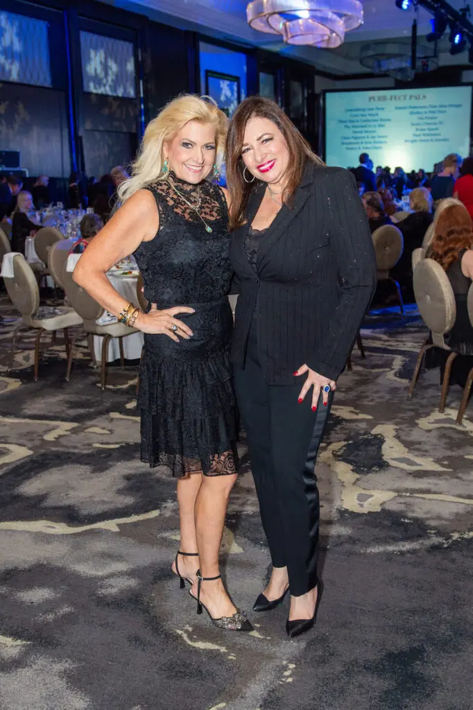 Michelle Maresh, Ghada Ali at Citizens for Animal Protection 'Celebrity Paws Gala' (Photo by Jacob Power)