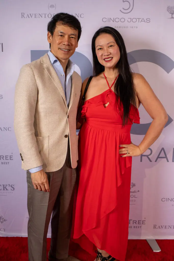 Mykel & Mai Pham at BCN Taste & Tradition's celebration of 10 years and a Michelin star