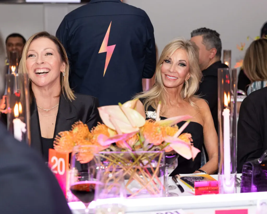 Jeny Bania, Nancy Rogers at the Dallas Contemporary Gala (Photo by Kaitlin Saragusa)