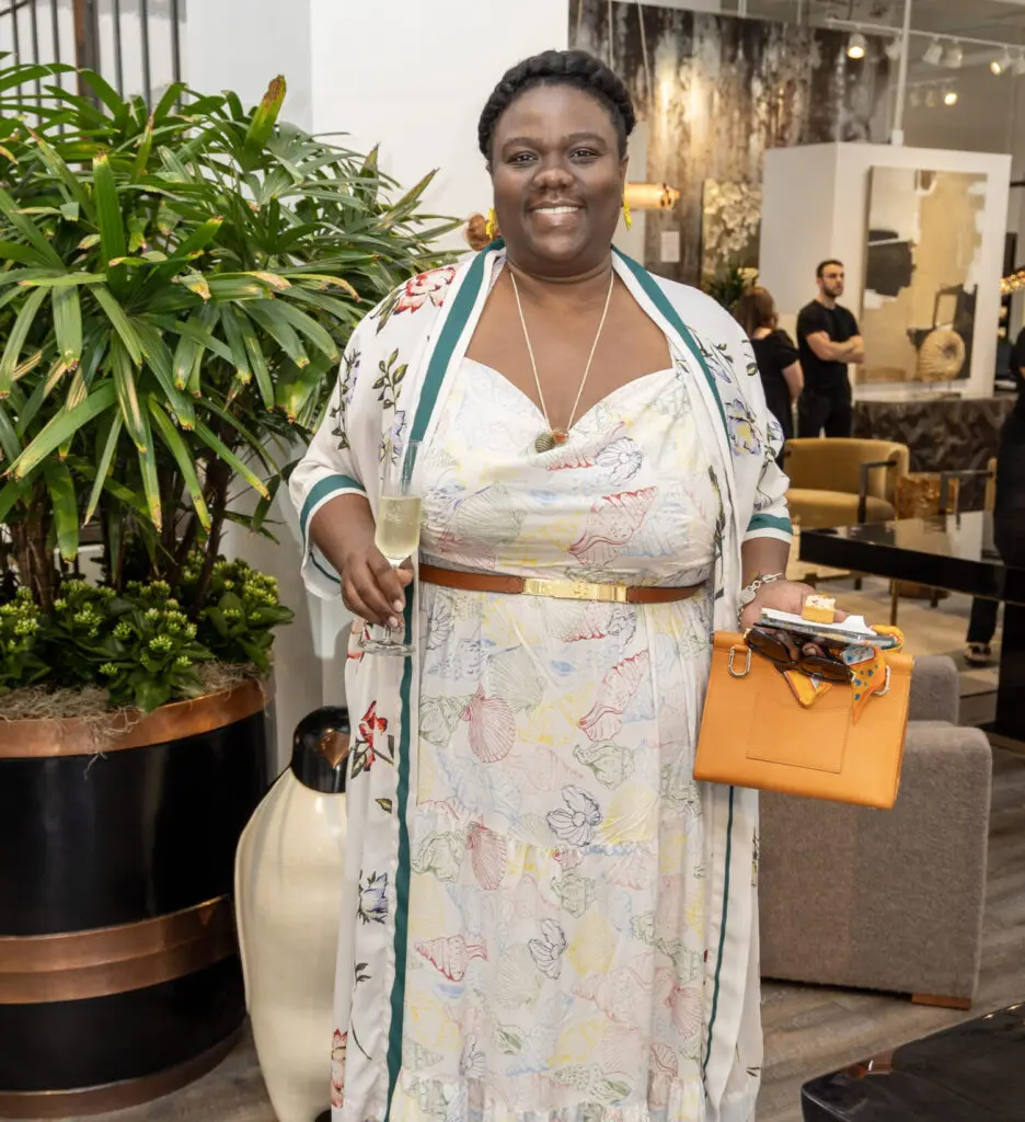 Natashea Mutuma at Allan Knight Showroom