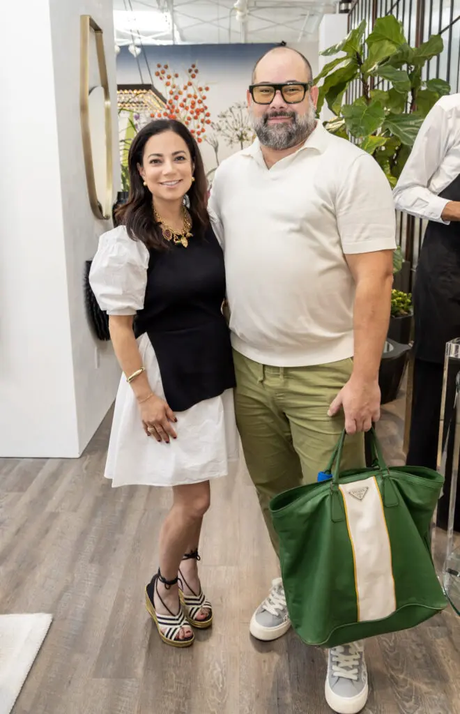 Nazira Handal, Lance Scott at Allan Knight Showroom