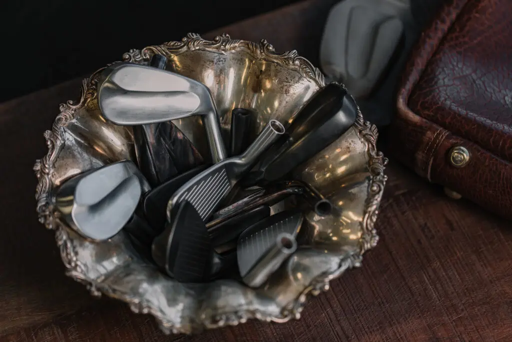 P53 irons are bespoke and hand made revealing the mark of their maker.