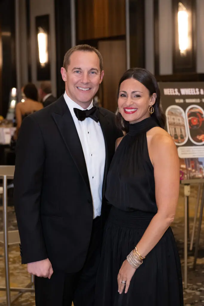 Phil & Sara Gresh at the British American Foundation of Texas gala (Photo by Wilson Parish)