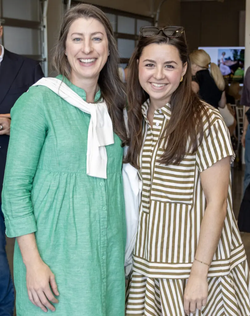 Reagan Lasseter, Caroline Feezel at Cowtan & Tout (Photo by Jordan Geibel)
