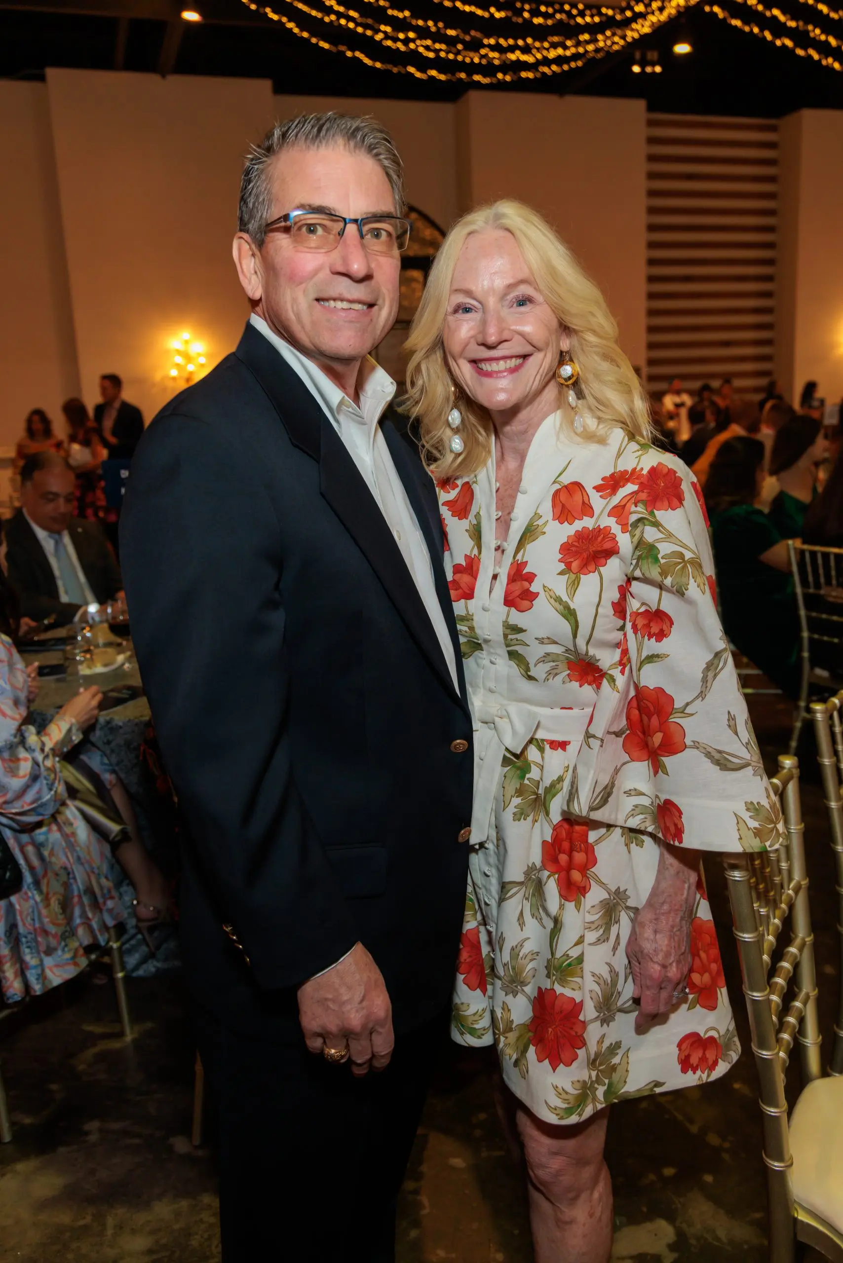 Rock & Trish Morille at the Dress for Success Houston gala