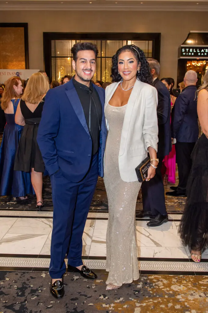 Roi Alan, Iraida Brown at Citizens for Animal Protection 'Celebrity Paws Gala' (Photo by Jacob Power)