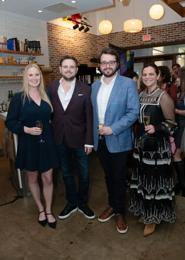Sierra Benbrook, Clayton Floyd, Harris Briggs, Lindsay Briggs (Photo by Tamytha Cameron Photography)
