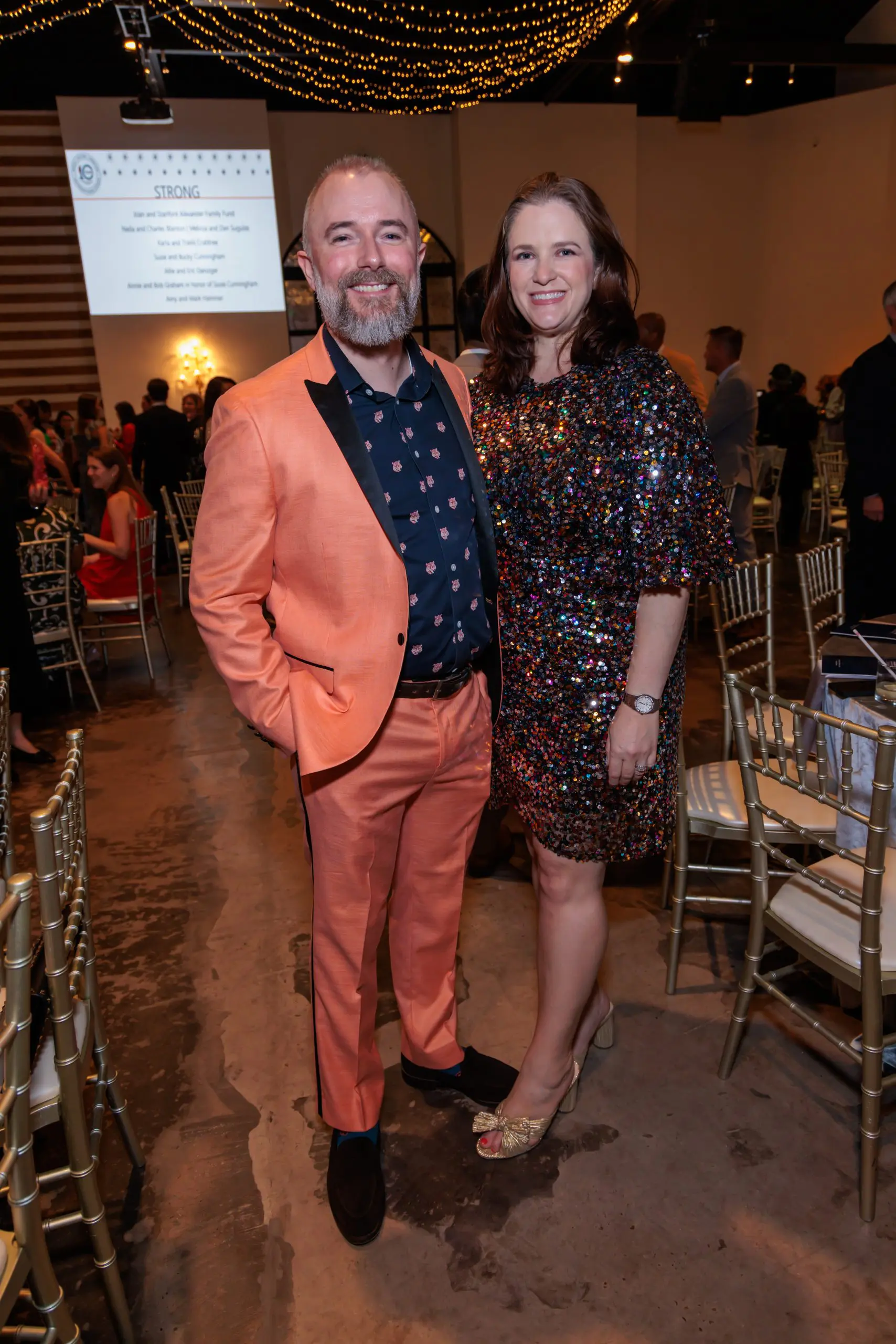 Steve Fowler & Kate Dearing Fowler at the Dress for Success Houston gala