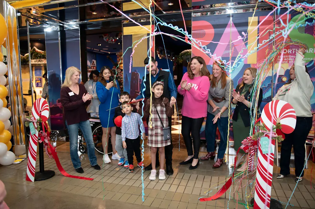 The Ribbon Cutting at The Trains at NorthPark. (Photo by Tamytha Cameron Photography)