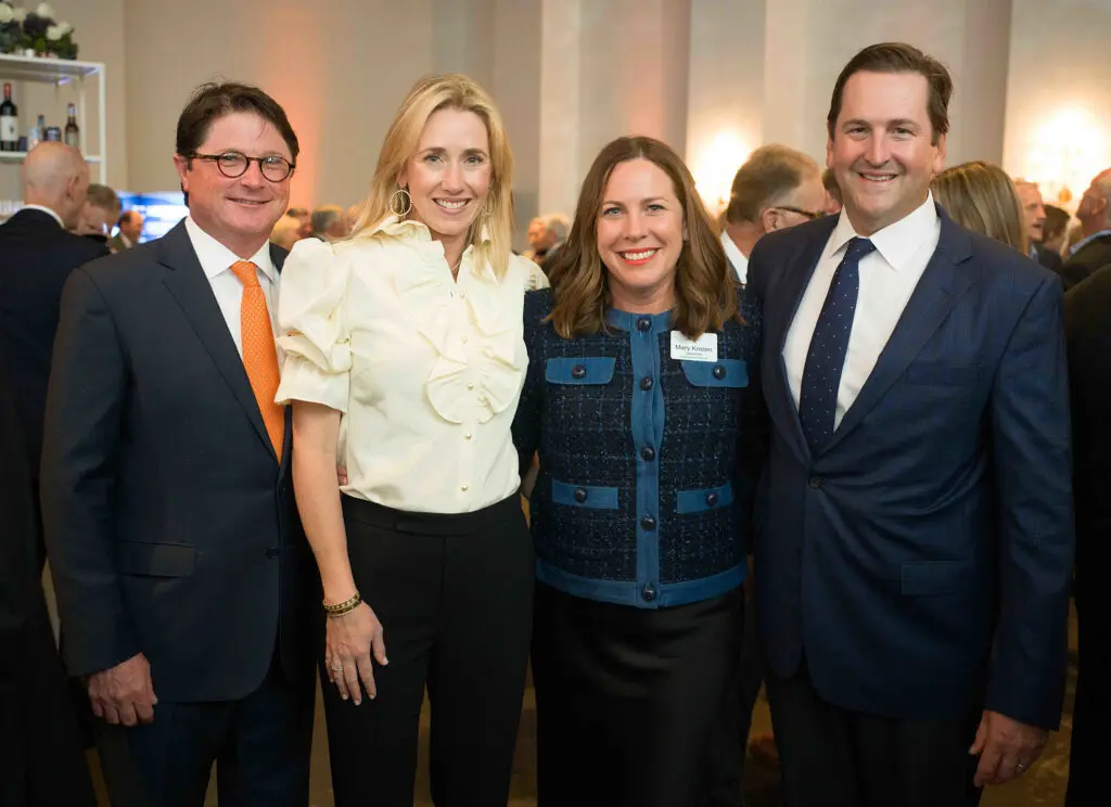 Tucker & Allison Knight, Mary Kristen & David Valentin at the Amazing Place annual dinner. (Photo by Daniel Ortiz)