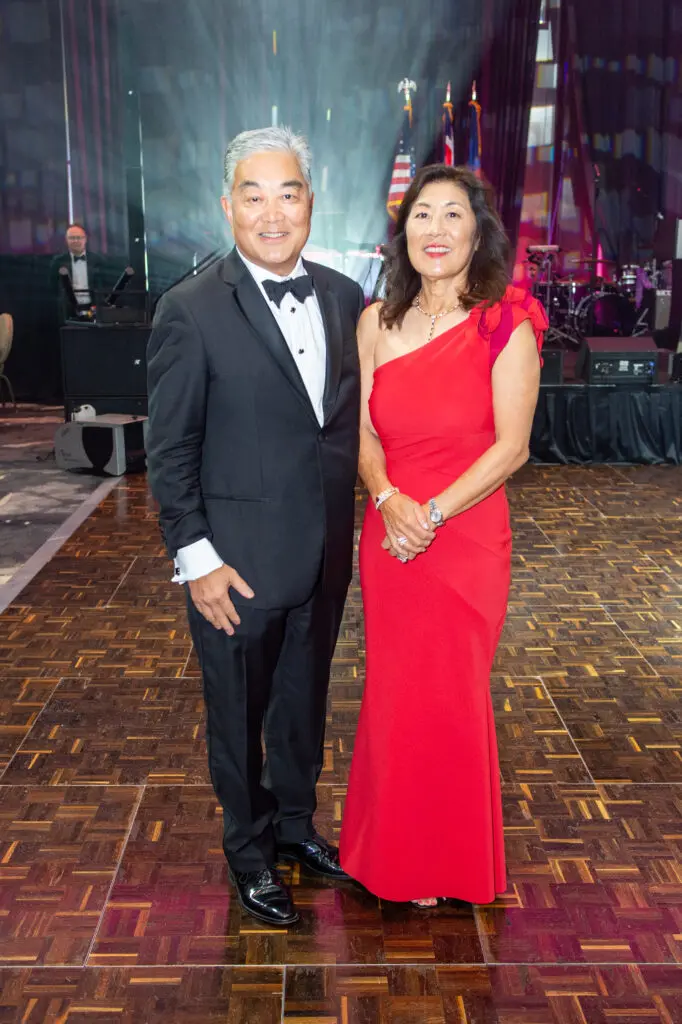 Willie & Linda Chiang at the British American Foundation of Texas gala (Photo by Jacob Power)