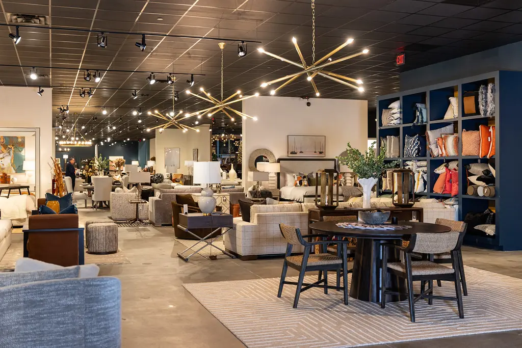 Shop their exclusive collection of luxury home furnishings and accessories. (Photography by Laurie Perez)