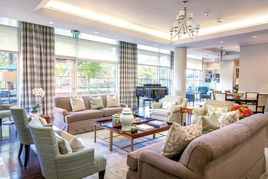 Residents at The Village of River Oaks enjoy this new standard of luxury both outside and inside their residences. 