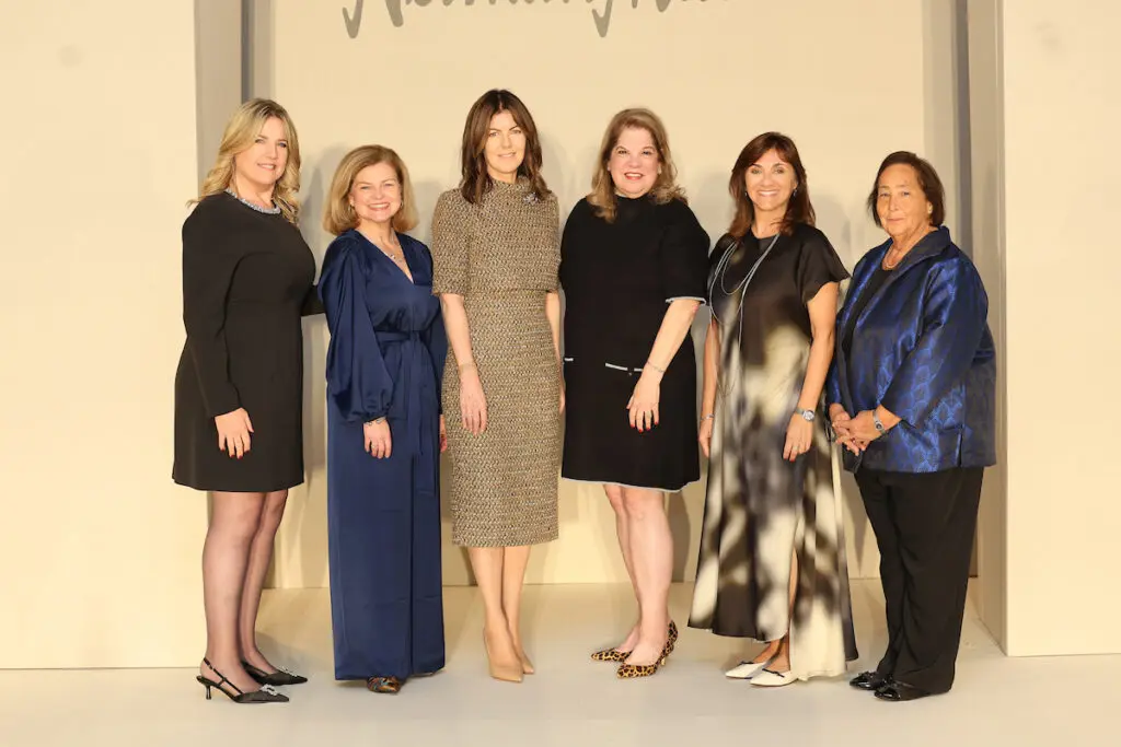 Kathi Davis, Bridgett Matthes, Pamela Fazzone, Sonya Galvan, Victoria Varner, Renee Kariv make the scene at the Angels of Hope Luncheon. (Photo by Priscilla Dickson)