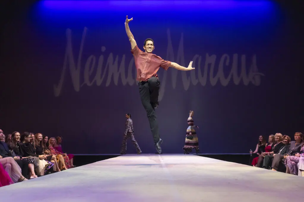 Texas Ballet Theater dancers dance down the runway at Tutu Chic.  (Photo by Sharon Ellman)