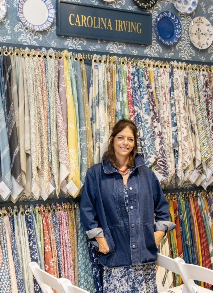 Carolina Irving at JAMES Showroom