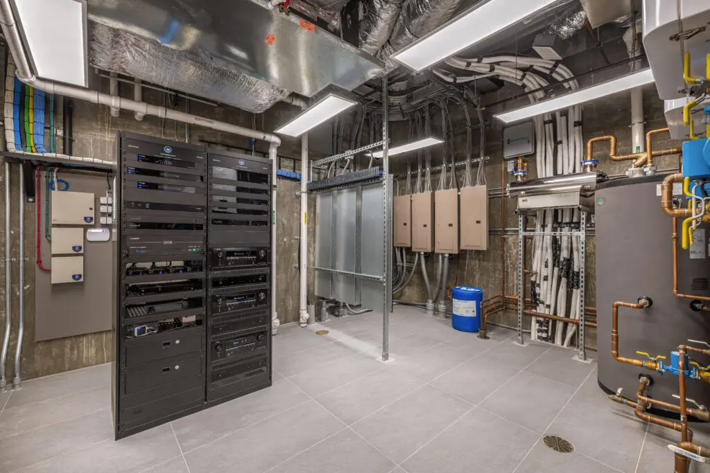 Advanced climate control, efficient water heating, and purified water systems ensure comfort, consistency, and sustainability throughout the property. (Courtesy)