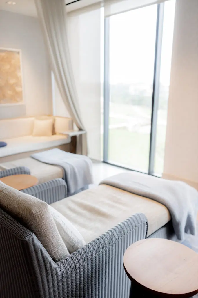 The 13,000 square foot Mokara Spa at Omni Barton Creek Resort and Spa boasts an adults only rooftop pool and a charming café. (Photo by Sidekick Creative)