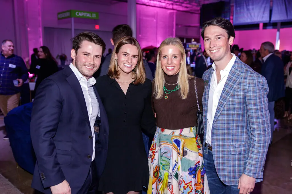 Arthur Yeager, Andreley Bjelland, Danielle and Austin Reynolds (Photo by William Neal)