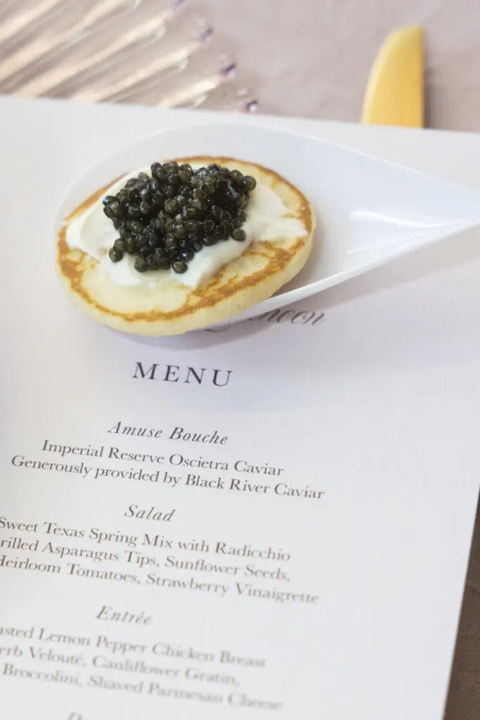 Black River Caviar at Tutu Chic (Photo by Sharon Ellman)