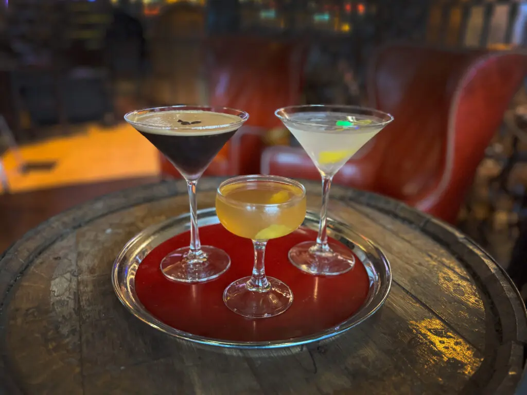 Relax and take a break from holiday stress with one of BLEND Bar's classic cocktails, perfect for a fancy holiday movie moment. (Photo courtesy BLEND Bar)