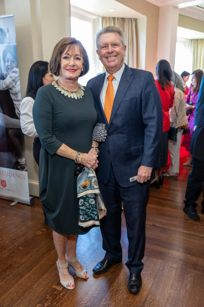 Cathy & Joe Cleary at the Salvation Army of Greater Houston 30th annual luncheon (Photo by Jenny Antill)