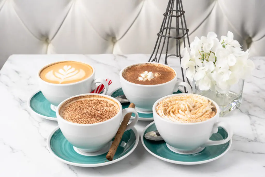 Christmas Lattes at Sweet Paris