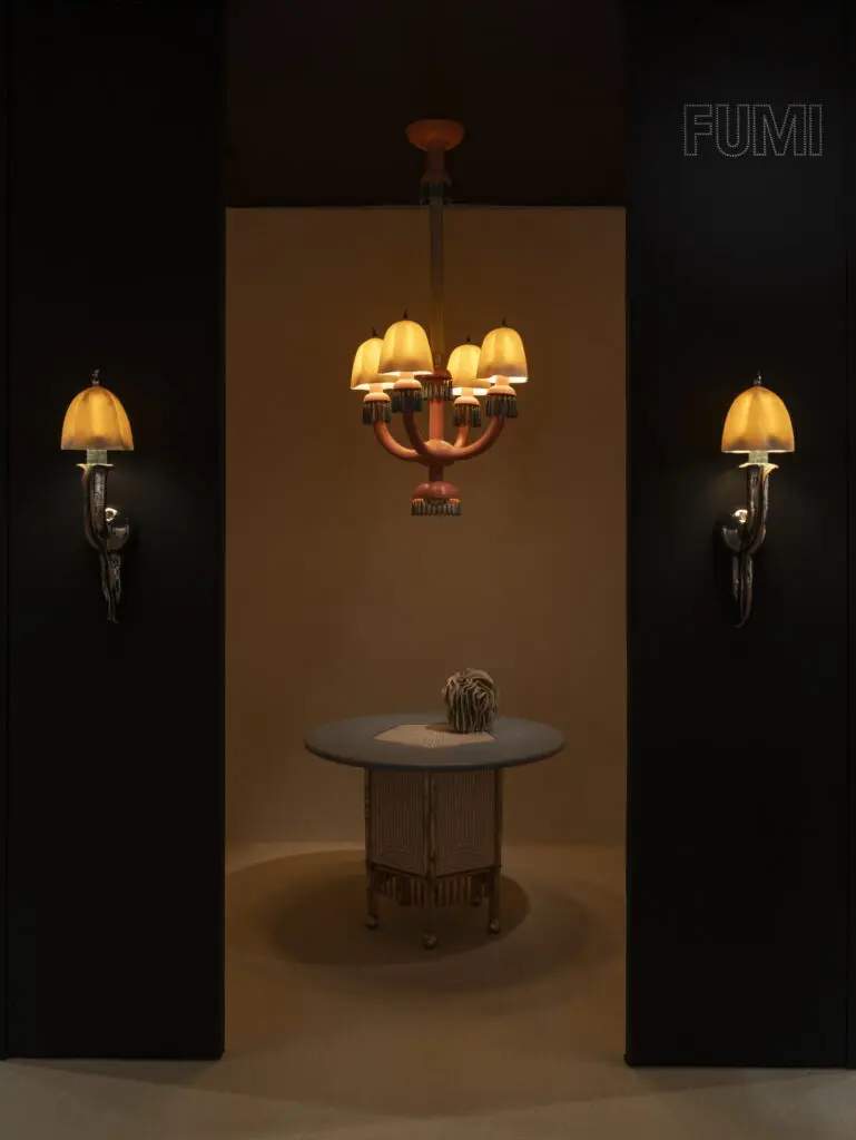 Gallery FUMI debuted "The Space Inside" by artist Jeremy Anderson at Salon Art + Design New York 2024. (Photo by Peter Baker)