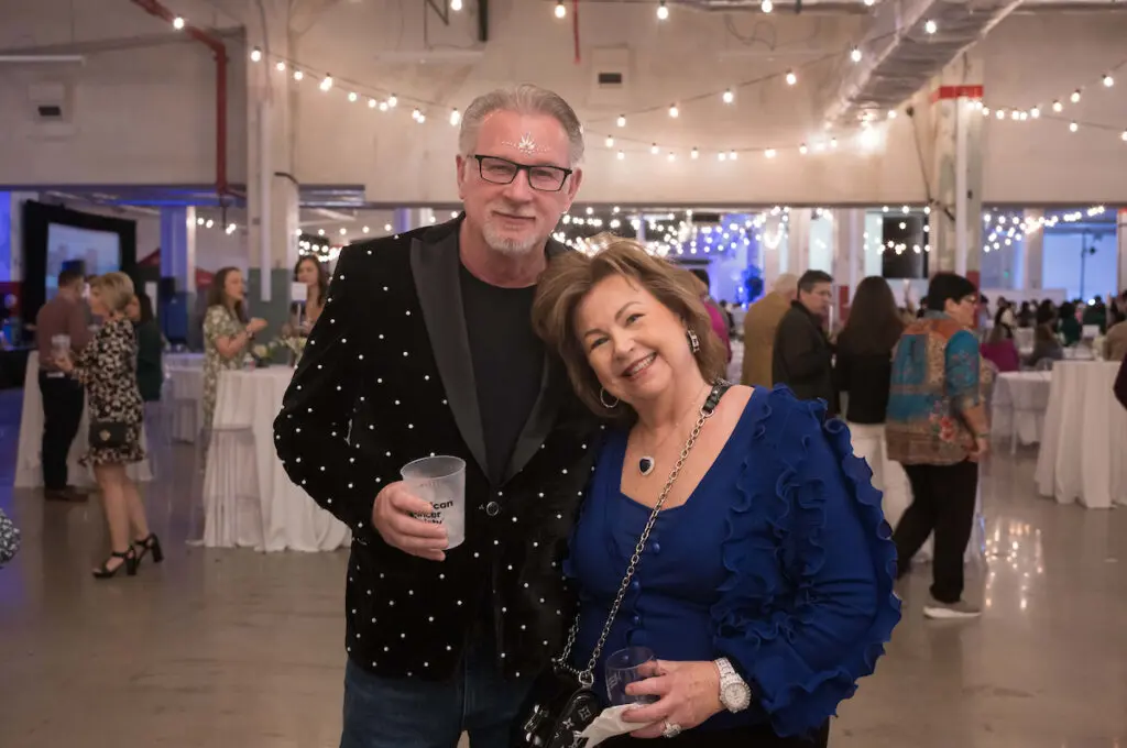 Danny & Robin Klaes at the Houston Young Professionals for the American Cancer Society 'Shuck Cancer' fundraiser (Photo by Daniel Ortiz)