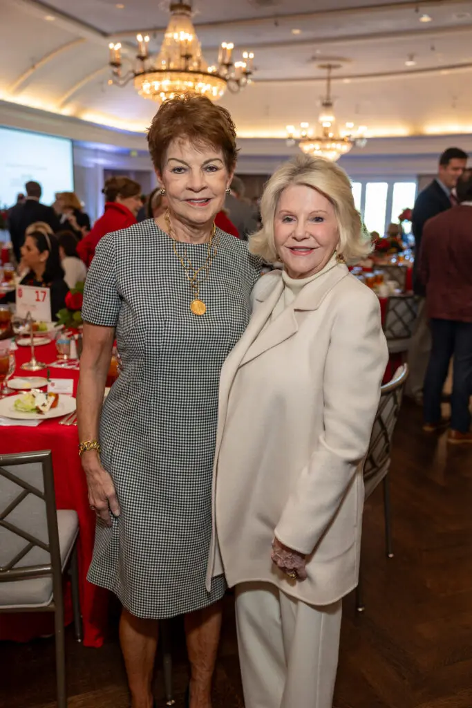 Debby Leighton Jan Grisenbeck at the Salvation Army of Greater Houston 30th annual luncheon (Photo by Jenny Antill)