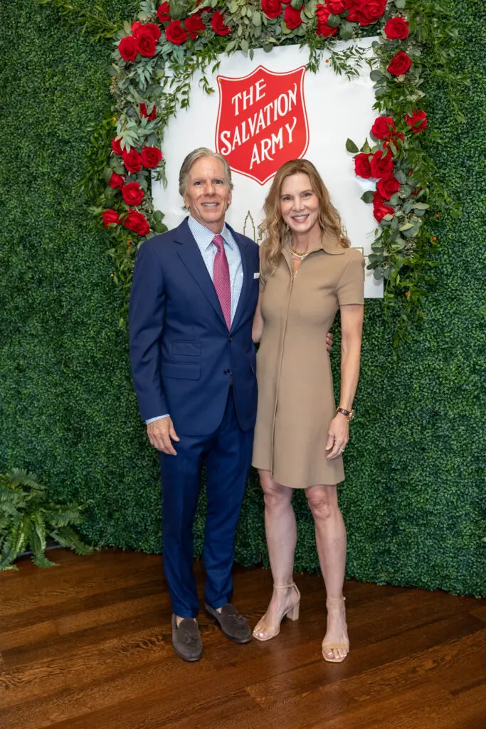 Bill Schneidau & Emily Clay at the Salvation Army of Greater Houston 30th annual luncheon (Photo by Jenny Antill)