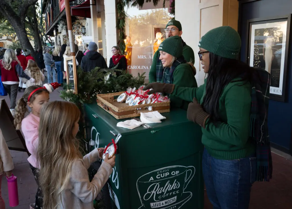 Ralph Lauren participated in the Highland Park Village event. (Photo by George Fiala)