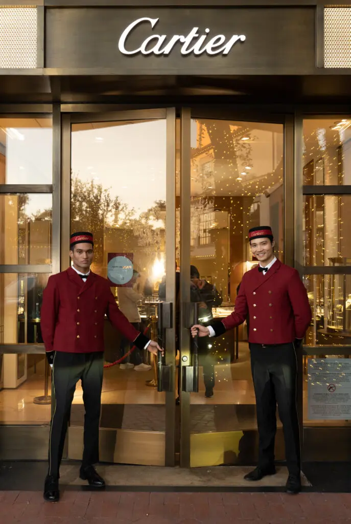 Cartier was also open for the festive evening. (Photo by George Fiala)