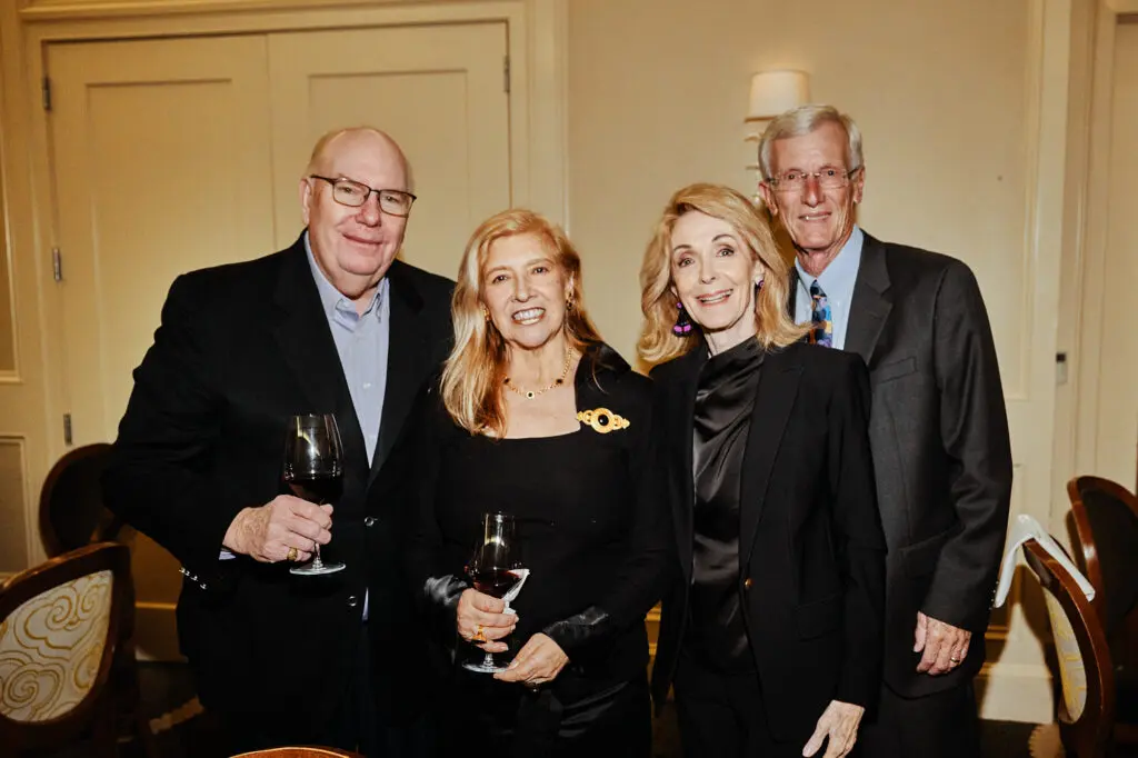 John & Magdalena English, Kathy & John Davis at The Heritage Society's Evening of Heritage (Photo by Fulton Davenport)