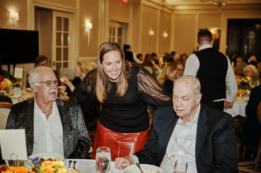 THS board member Kirksey Gregg, THS president Jillian Jopling, John Swartz at The Heritage Society's Evening of Heritage