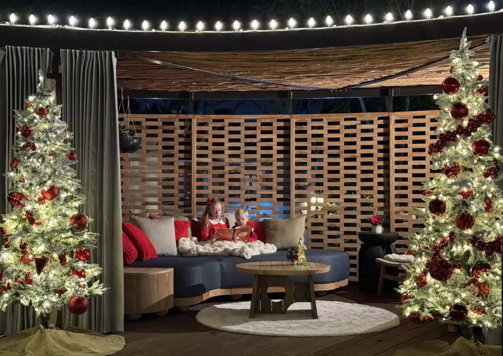 Children and adults alike will be charmed by the hotel's winter wonderland.