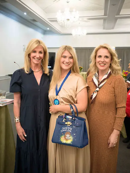 Kim Moody, Makell Moody, Lisa Graham-Garza at iWRITE's 15th Annual Book Signing & Literacy Festival (Photo by Daniel Ortiz)