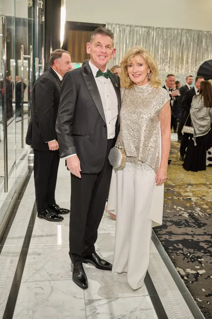 Liam & Gill Mallon at the Spindletop Community Impact Partners 50th annual Holiday Ball (Photo by Fulton Davenport/PWL Studio)