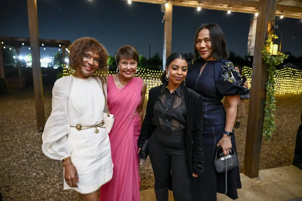 Nedra Jones, Samina Farid, Kantayen Chapman, Myrtle Jones the 19th Delicious Alchemy Banquet benefiting Recipe for Success Foundation. (Photo by Michelle Watson)