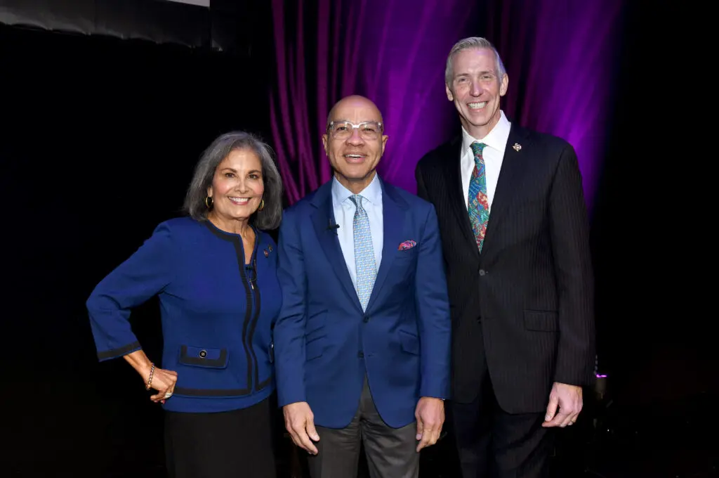 Gloria Campos Brown, Darren Walker, Ken Lambrecht (Photo by Kristina Bowman Photography)