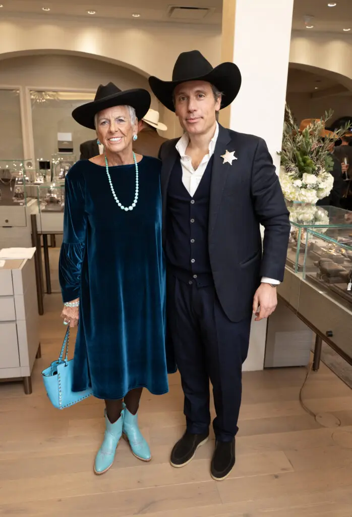 Pam Ruland, Giorgio Bulgari (Photo by George Fiala)